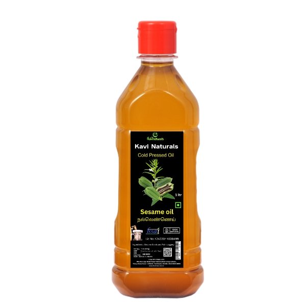 Kavi Naturals Cold Pressed Sesame Oil